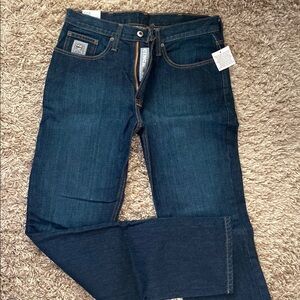 Cinch Silver Label 33x36 Dark Blue Jeans